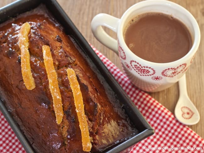 Pain d'épices aux oranges parfumé et moelleux