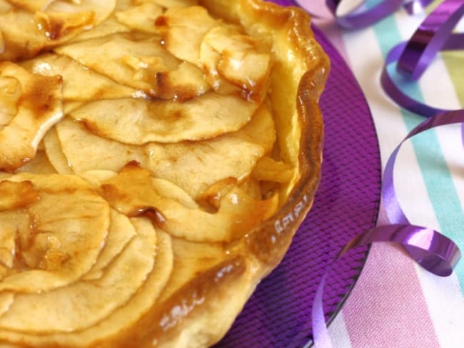 Tarte rustique aux pommes