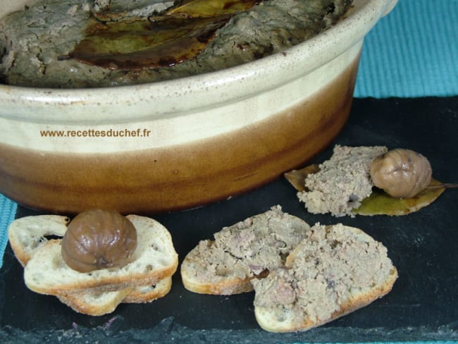 Pâté aux marrons : une terrine de Noël