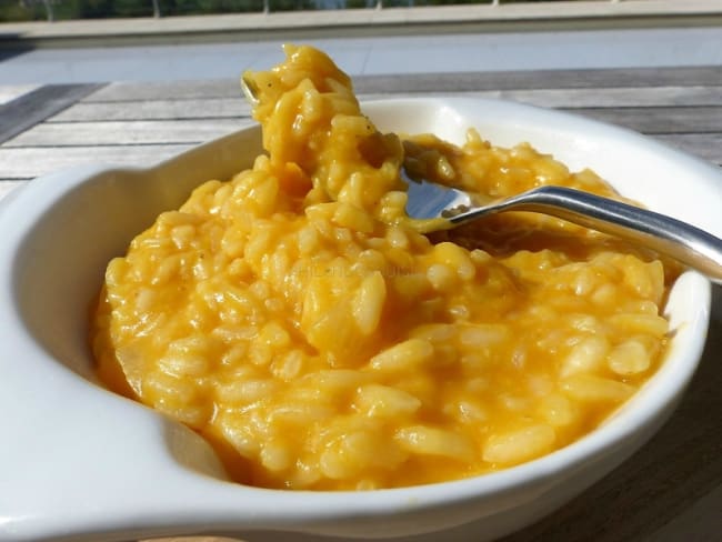 Risotto à la courge (risotto alla zucca)