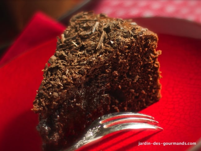 Fondant chocolat et crème de marrons