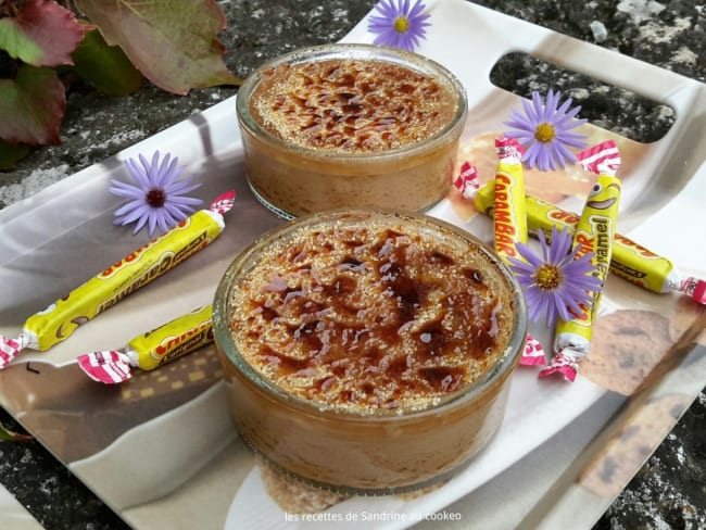 Crème brûlée aux carambars au cookeo