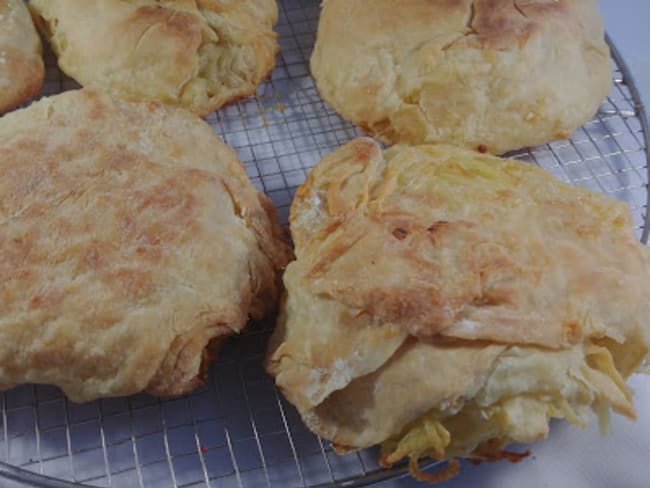 Rösti de pommes de terre en feuilles filo