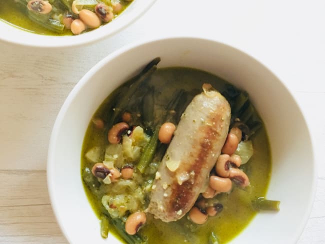 « Comme un cassoulet » au pesto