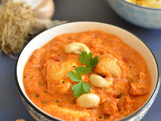 Indian butter chicken (murgh makhani)