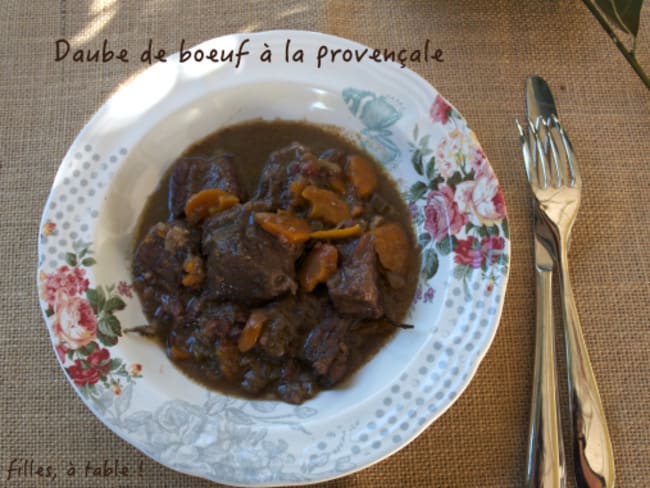 Daube de boeuf à la provençale