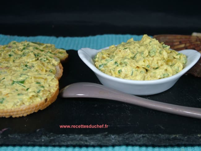 Tartinade ou Rillettes de barbes de Saint Jacques