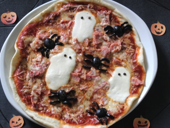 Pizza spéciale Halloween
