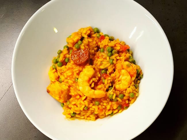 Risotto comme une paella