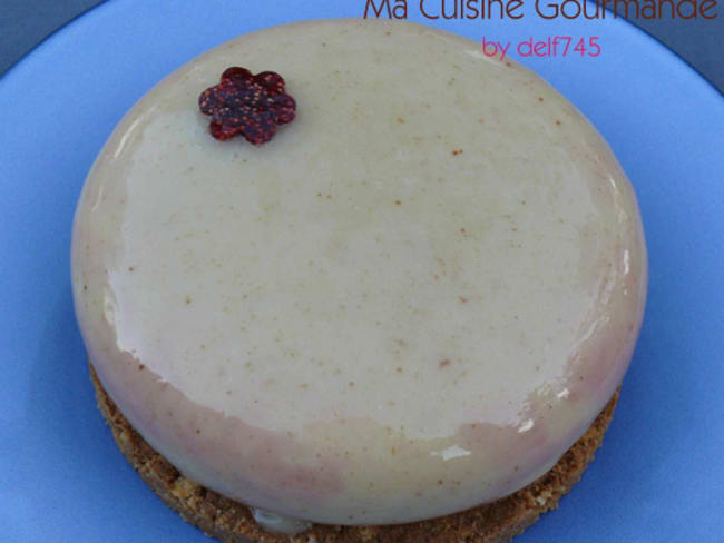 Entremets figue verveine