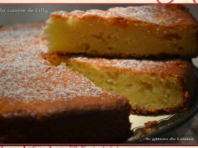 Le gâteau de Louisa - La cuisine de Lilly