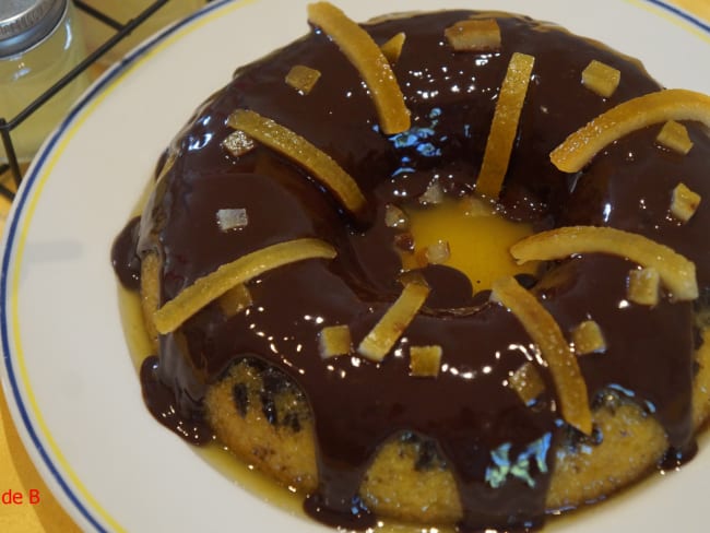 Gâteau à l'orange et au chocolat