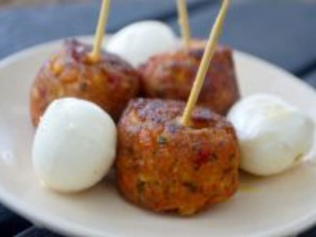 Boulettes de poulet au paprika fumé