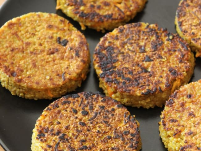 Steaks/galettes de quinoa maison