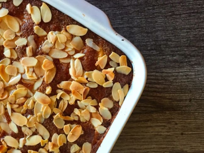 Gâteau d'Eve pommes amandes