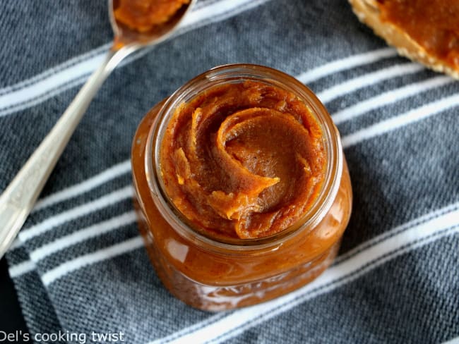 Beurre de courge aux épices (pumpkin butter)