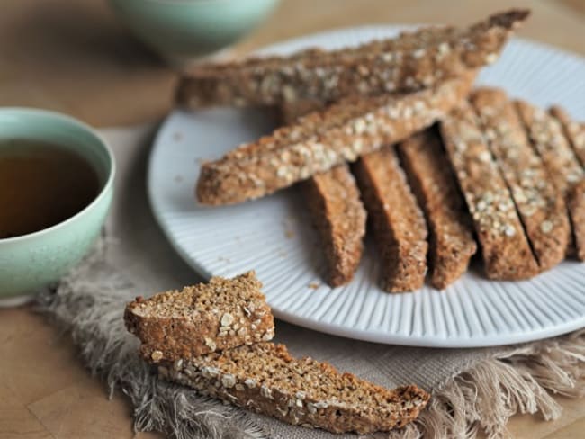 Biscuits aux flocons d'avoine et à l'orange, sans beurre ni laitage