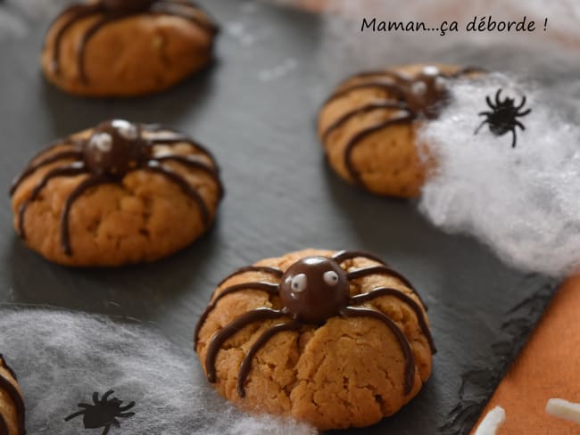 Cookies araignées (Halloween) 