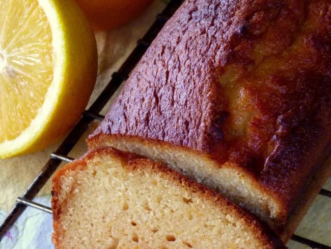 Cake à l'orange très moelleux