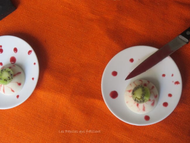 Panna cotta d'Halloween à faire avec les enfants