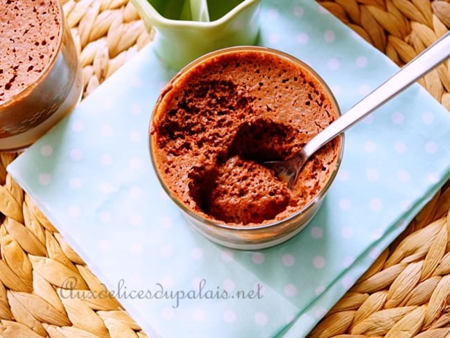 Mousse au chocolat vegan sans oeufs