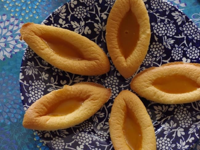 Barquettes de Lu à la mangue