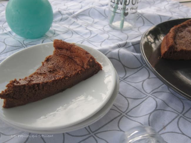 Gâteau mousseux au chocolat sans culpabilité