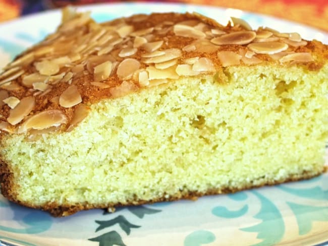 Gâteau moelleux aux amandes et au citron