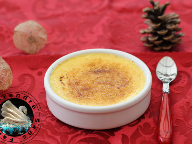 Crème brûlée au foie gras