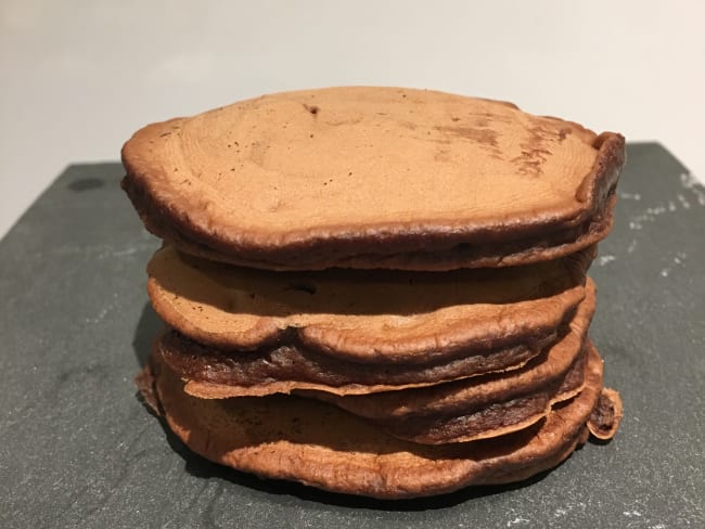 Pancakes healthy chocolat et banane sans beurre