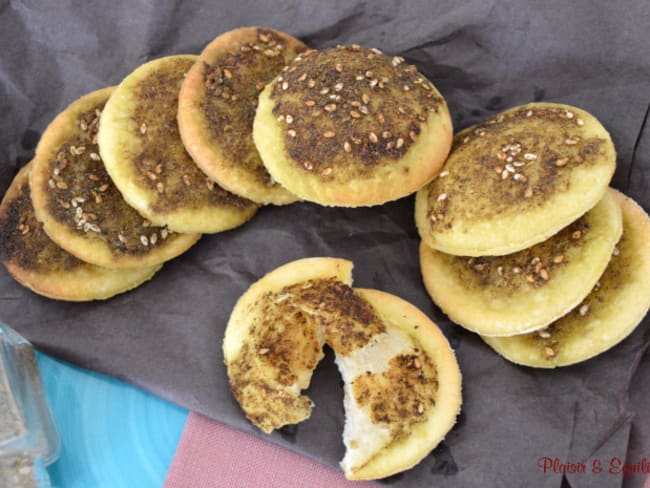 Man’ouché libanais ou pain au zaatar