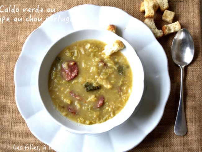 Caldo verde : une soupe au chou portugaise