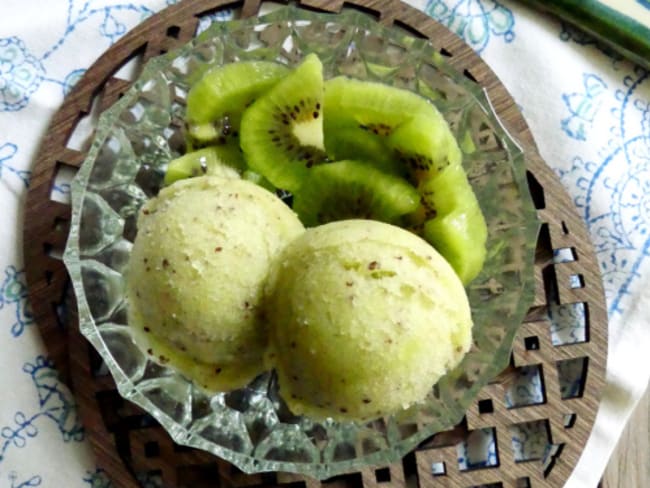 Sorbet au kiwi