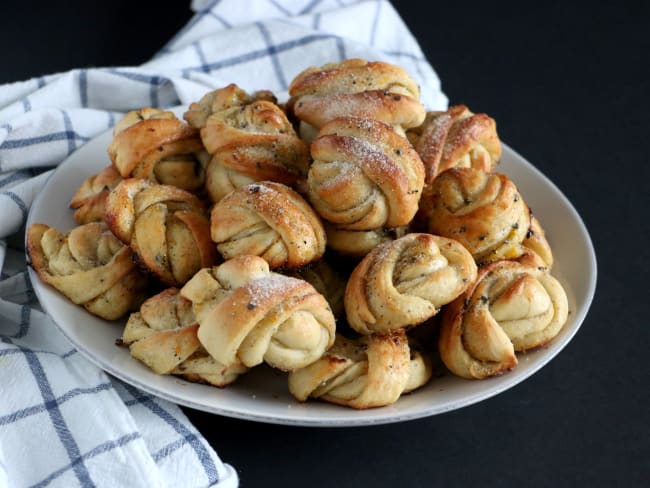 Brioches suédoises orange et cardamome