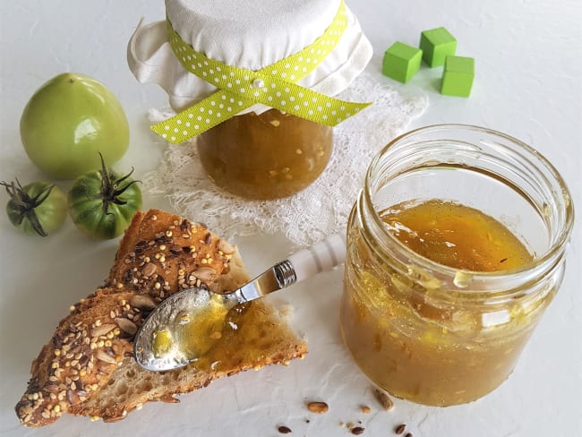 Confiture de tomates vertes