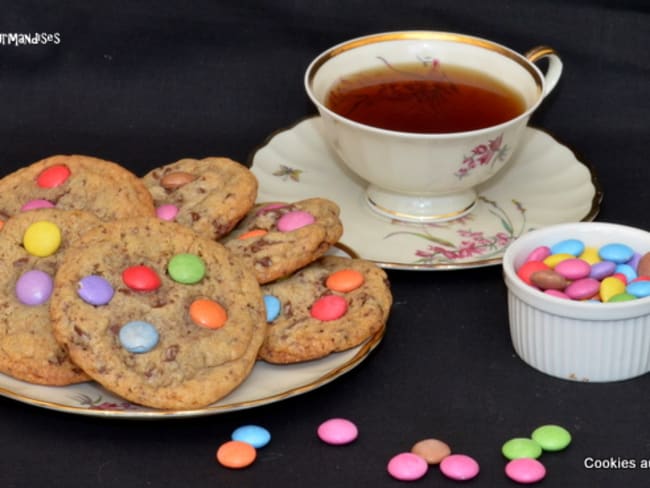 Cookies régressifs aux Smarties