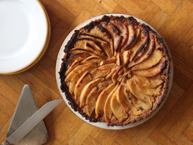 Tarte pommes-coings aux épices