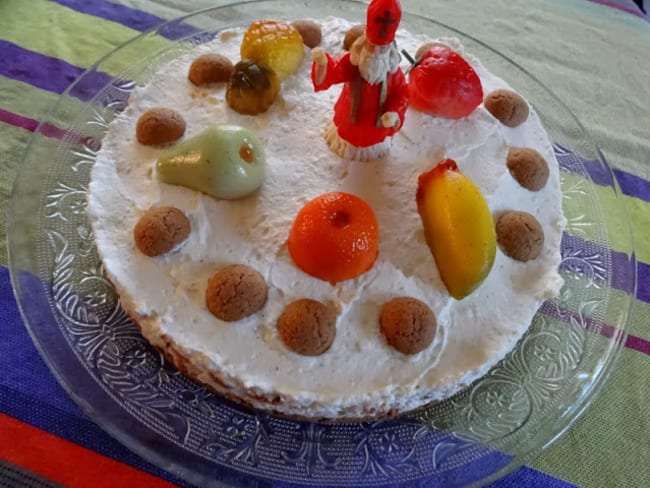 Gâteau hollandais aux spéculoos pour Saint Nicolas