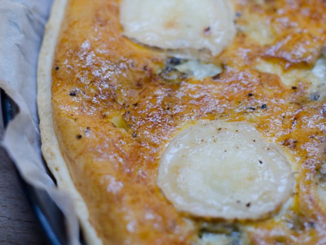 Quiche aux 4 fromages