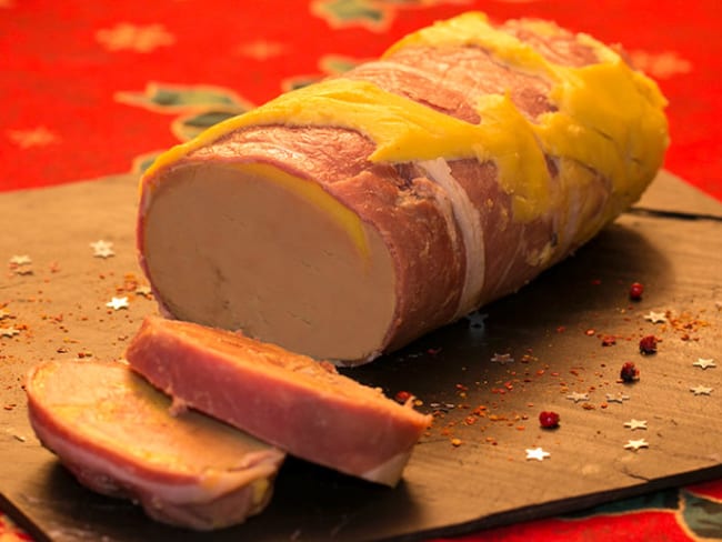 Foie gras au jambon de Bayonne et piment d'Espelette