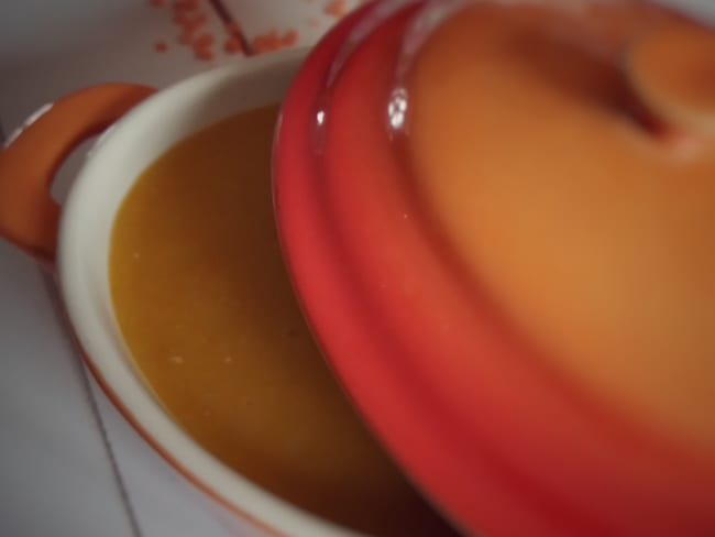 Velouté de lentilles corail avec ou sans Cookeo