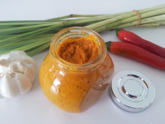 Pâte de Curry Malaisienne : Citronnelle, Gingembre et Curcuma