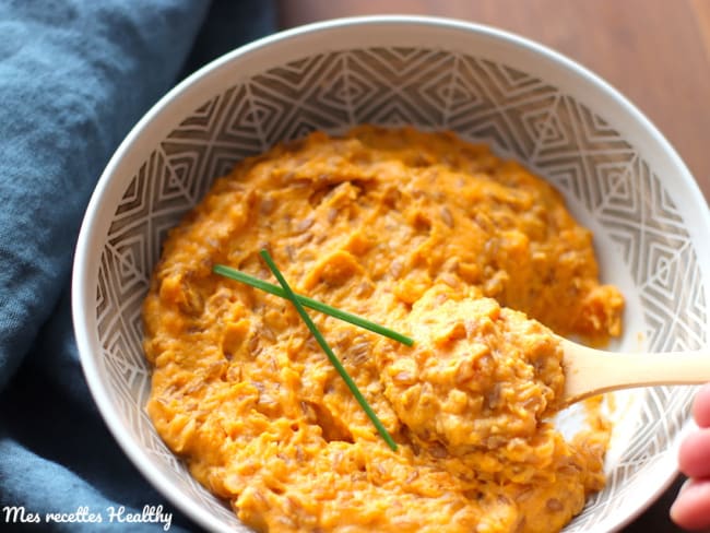 Risotto à l'épeautre et à la patate douce