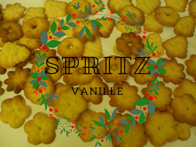 Spritz à la vanille