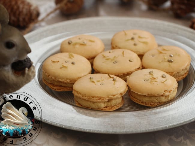 Macarons originaux au thé des neiges