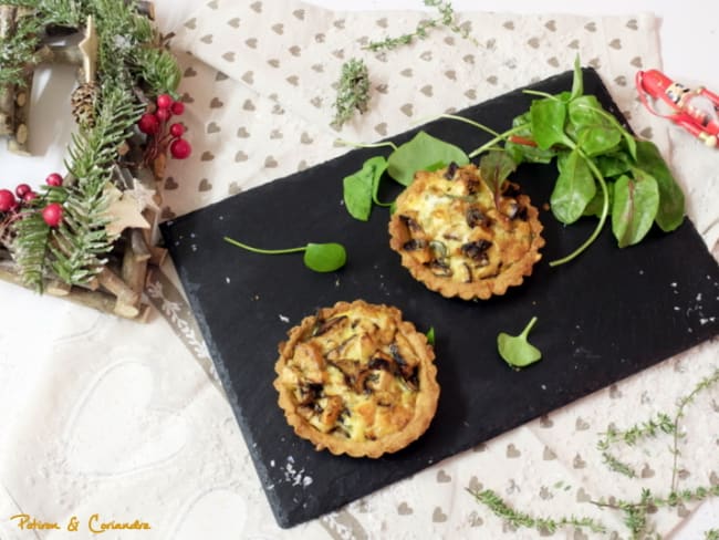 Tartelettes au panais et patate douce