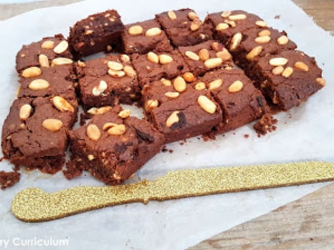 Brownies chocolat et beurre de cacahuètes