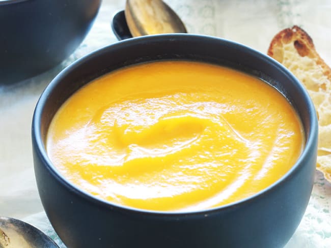 Soupe de courge butternut