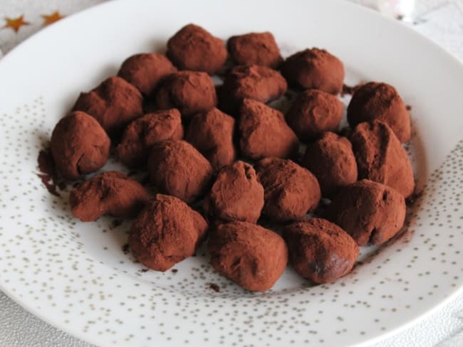 Truffes au chocolat