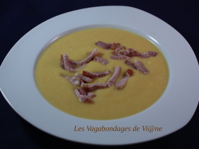 Velouté chou-fleur et carottes